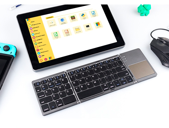 Bluetooth Keyboard with Touchpad
